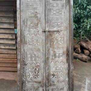 Full Carved Door Geometric Figurative Patterns